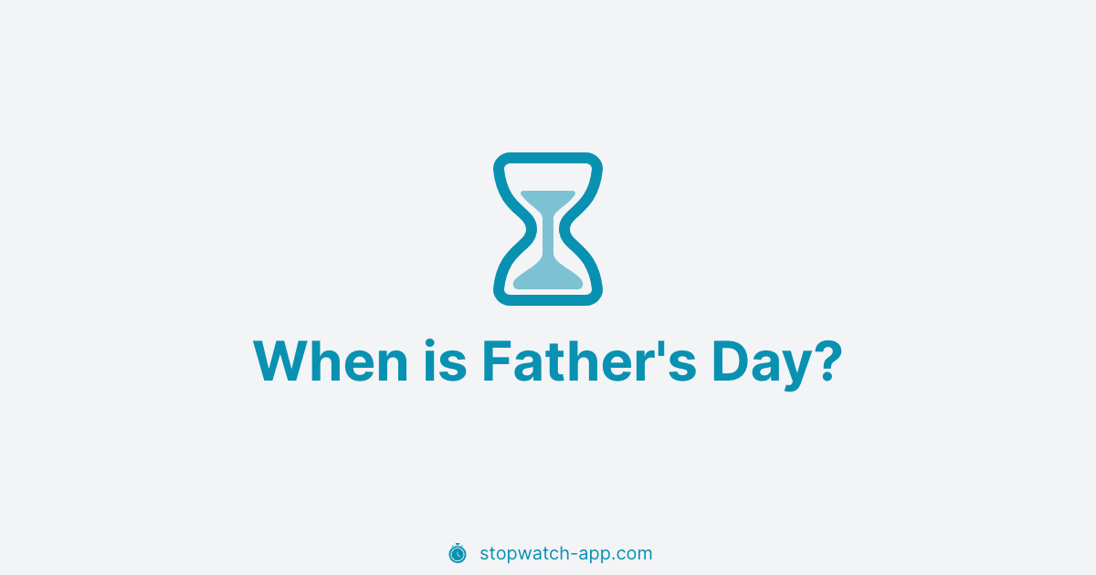 When is Father's Day 2025?