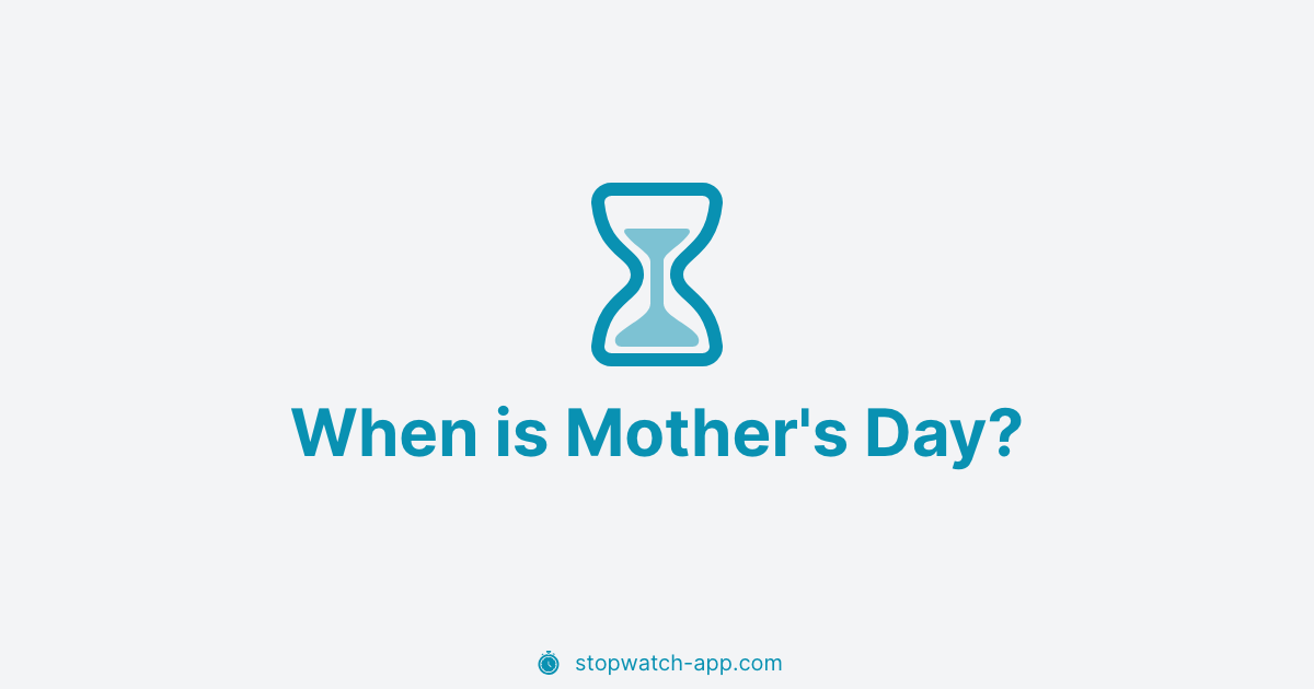 When is Mother's Day 2025?